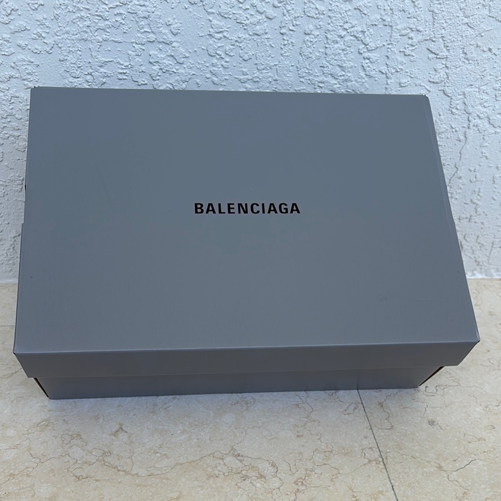 Balenciaga Gray Shoe Box